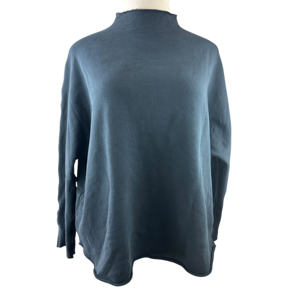 Frank & Eileen Effie Long Sleeve Funnel Neck Capelet Top Large *Read Description - Picture 16 of 16